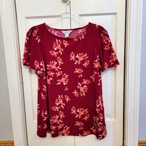 Liz Claiborne Career Top Ladies Size Medium